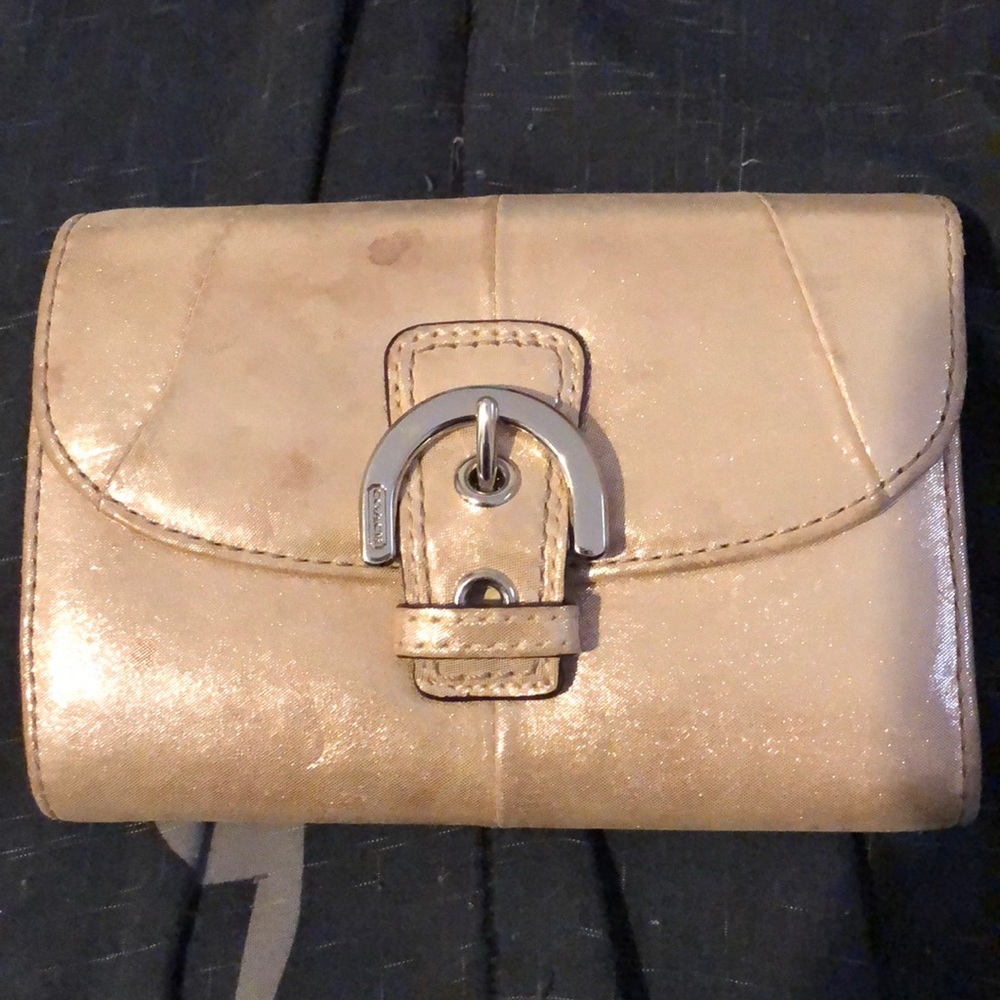 Authentic coach wallet